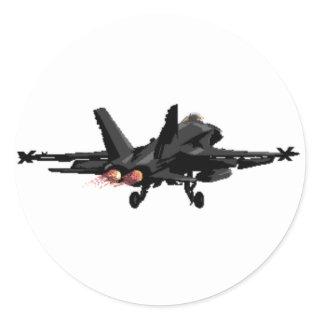 F/A-18 Hornet Fighter Jet Stickers