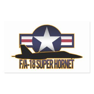 F/A-18 Super Hornet Rectangular Sticker