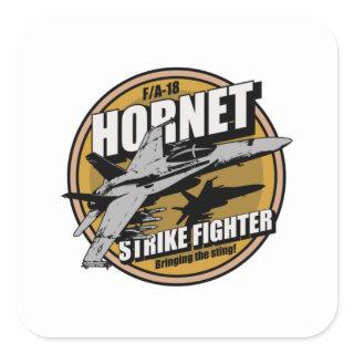 FA-18 Hornet Classic  Square Sticker