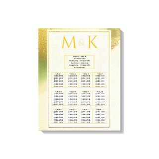 Fab Chartreuse 🤵 Bold & Stylish Budget Wedding Canvas Print