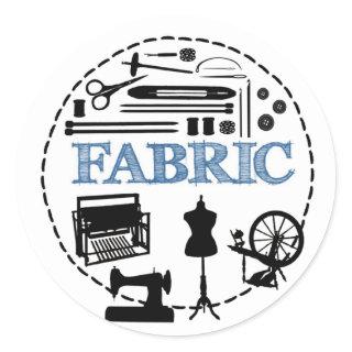 FABRIC logo sticker