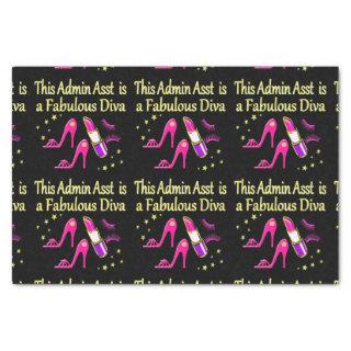 FABULOUS ADMIN ASST DIVA DESIGN TISSUE PAPER