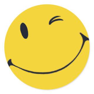 Face Classic Round Sticker