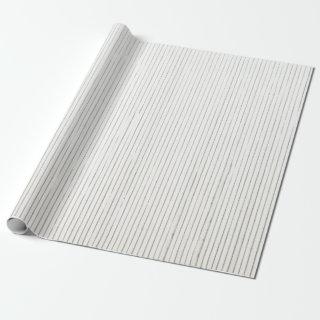 FADED BLACK AND WHITE STRIPE DESIGN GIFT WRAPPING