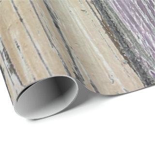 Faded Paint On Wood