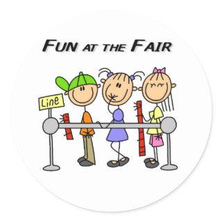 Fair Fun Classic Round Sticker