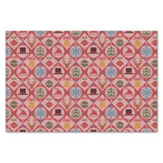 Fair Isle Knitted Ugly Sweater Christmas Pattern Tissue Paper