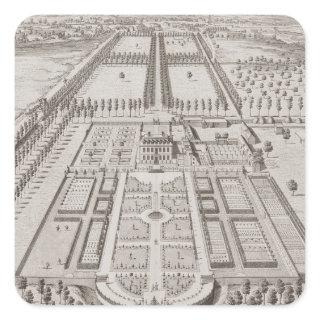 Fairford House, the Seat of Samuel Barker, from 'T Square Sticker