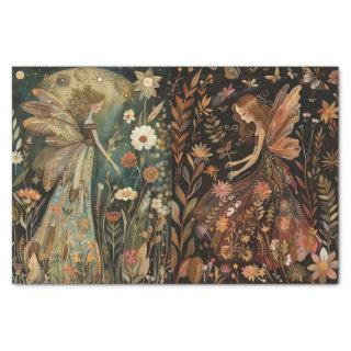 Fairies Spring/ Fall  Decoupage Tissue Paper