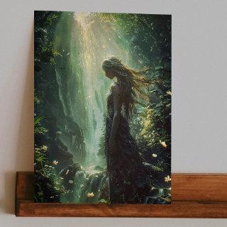 Fairy and Waterfall Decoupage Tissue Paper