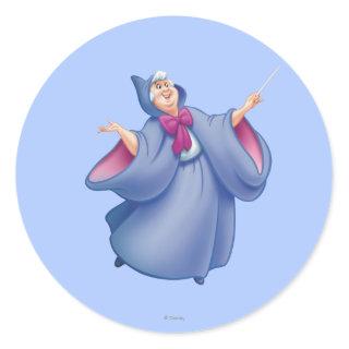Fairy Godmother Classic Round Sticker