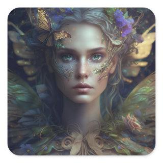 Fairy Square Sticker