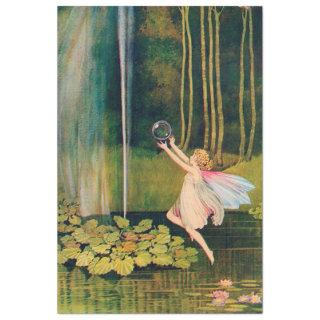 Fairy with Rainbow Bubble Tissue Paper