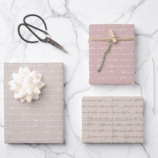 Fairytale Love Set, Tropical Romance Gift Wrap