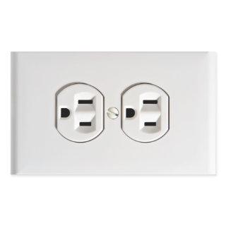 Fake Electrical Outlet Rectangular Sticker