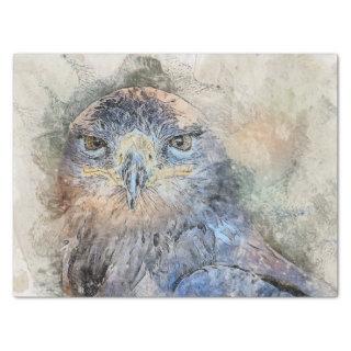 Falcon Bird Artwork Decoupage Tissue Paper