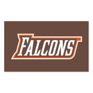 Falcons Logo Rectangular Sticker