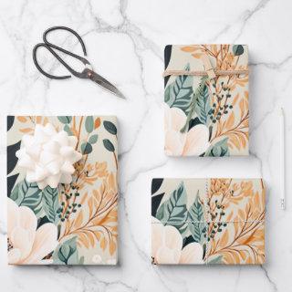 Fall Botanical Seamless Floral Pattern   Sheets