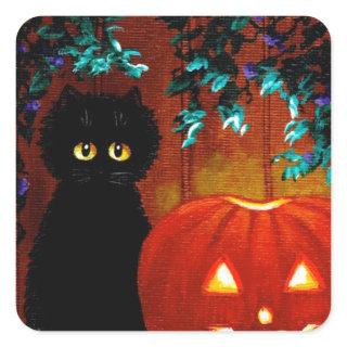 Fall Cat Stickers Creationarts