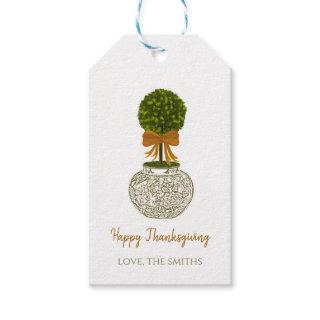 Fall Ginger Jar Gift Tags