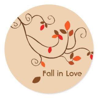Fall in Love Sticker