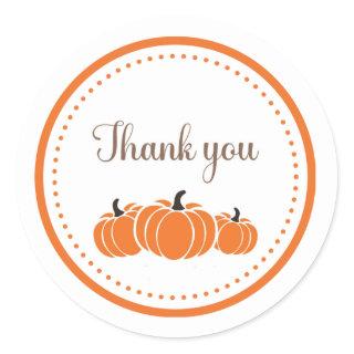 Fall Thank You Sticker
