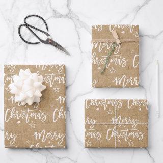 Family name simple christmas holiday Craft Wrappin  Sheets