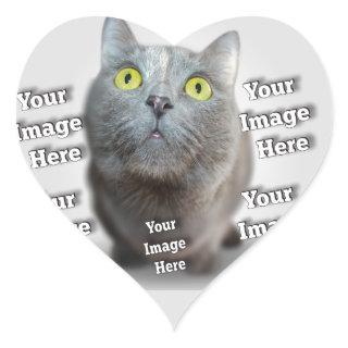 Family Pet Photo Fab Cool Amazing Heart Sticker