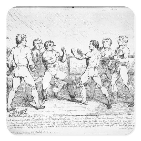 Famous Battle Between R.Humphreys and D. Square Sticker