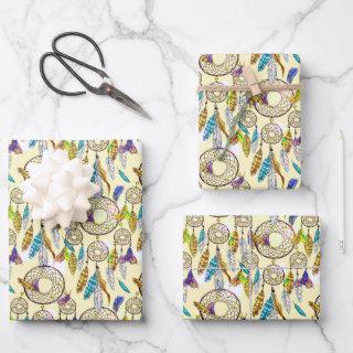 Fantastic Colors Dream Catchers Pattern  Sheets