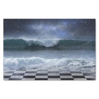 fantasy chess board tissue paper