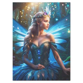 Fantasy Dragonfly Fairy Princess Decoupage Tissue Paper