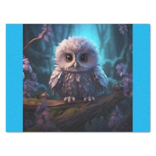 Fantasy Owl Tissue Paper