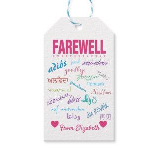Farewell - Goodbye Leaving Gift Tags