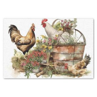 Farm Fresh Chicken  Tissue Paper