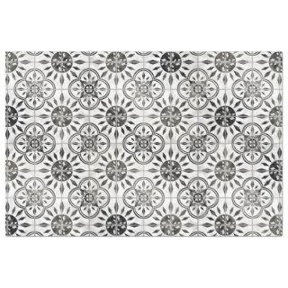 Farmhouse Black and White Rustic Tile Decoupage Tissue Paper