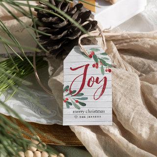 Farmhouse Holly | Christmas Gift Tags