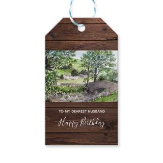 Farmhouse near Thirlmere, Lake District, England Gift Tags