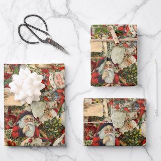 Father Christmas Collage   Sheets