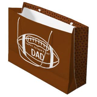 Father's Day Football Gift Bag