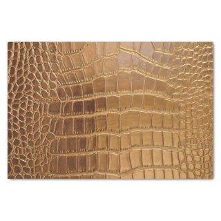 Faux Crocodile Leather Animal Skin Pattern Tissue Paper