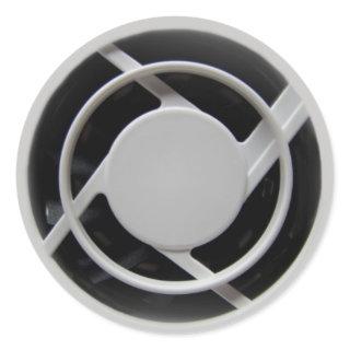 Faux Electronics Cooling Fan Classic Round Sticker
