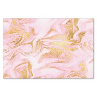 faux glitter pink fluid marble stone texture tissue paper