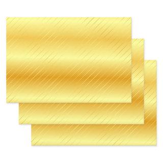 Faux Gold Elegant Modern Glamorous Template  Sheets
