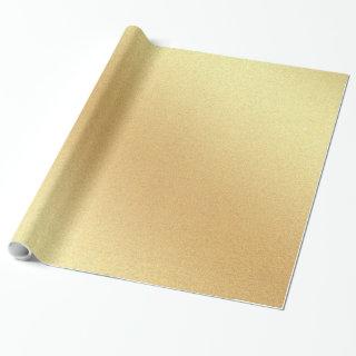 Faux Gold Glitter Elegant Modern Golden Glossy