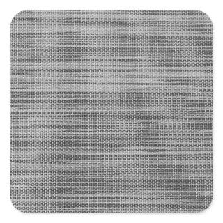Faux Gray Fabric Sticker