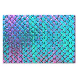 FAUX holographic mermaid texture Tissue Paper