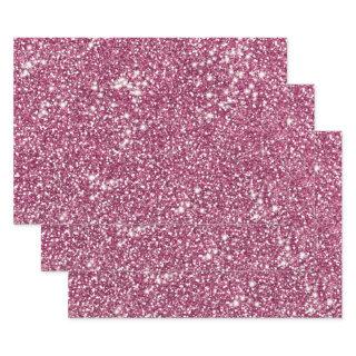 Faux Pink Glitter Texture Look-like Graphic  Sheets