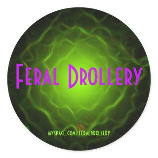 FD Boogy Sticky Classic Round Sticker
