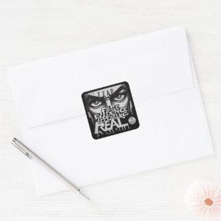 FEAR False Evidence Appearing Real Square Sticker